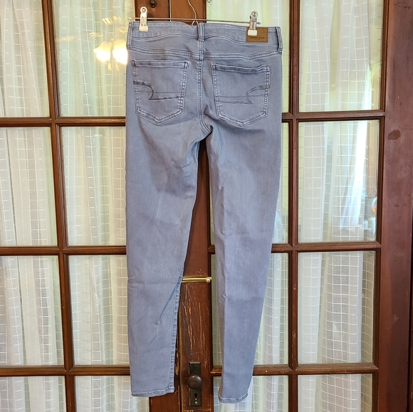 American Eagle Jeggings Pale Blue - Picture 3 of 5